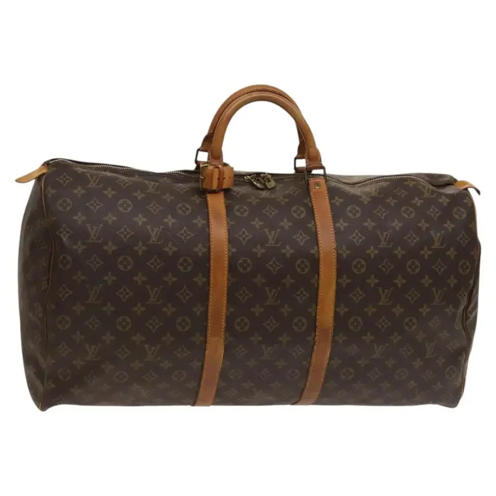 LOUIS VUITTON Monogram Keepall 60 Boston Bag M41422